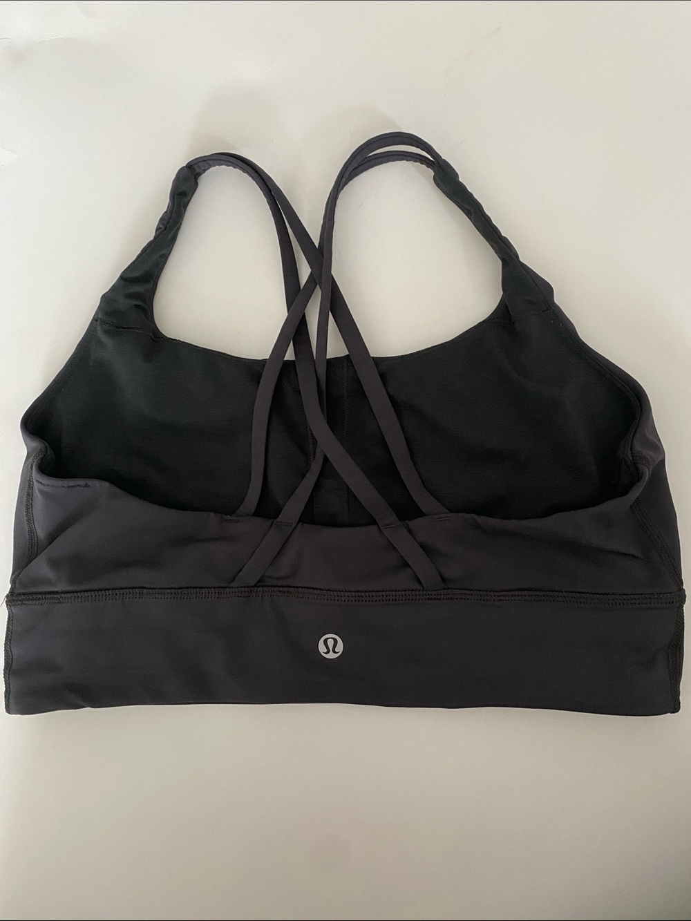 lululemon athletica Black Strappy Crossback Sports Bra